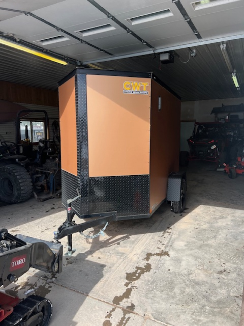 New 2026 Covered Wagon Trailers 5X8 SA Cargo / Enclosed Trailer
