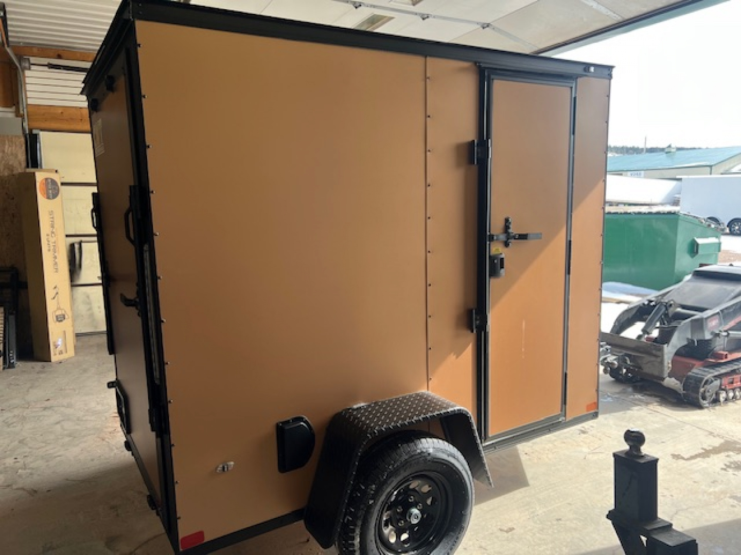 New 2026 Covered Wagon Trailers 5X8 SA Cargo / Enclosed Trailer