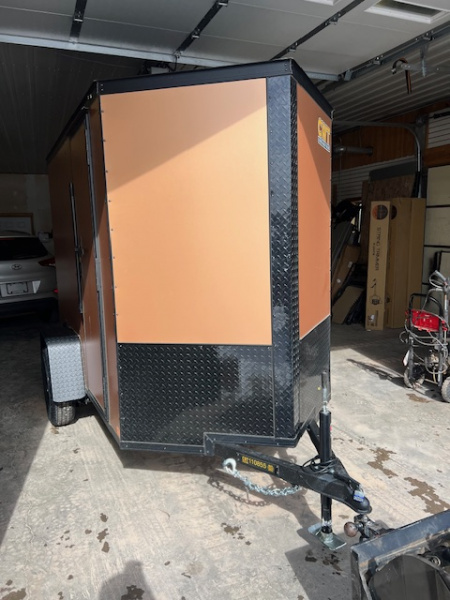 New 2026 Covered Wagon Trailers 5X8 SA Cargo / Enclosed Trailer