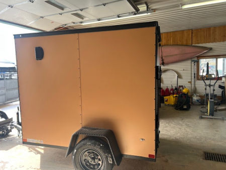 New 2026 Covered Wagon Trailers 5X8 SA Cargo / Enclosed Trailer