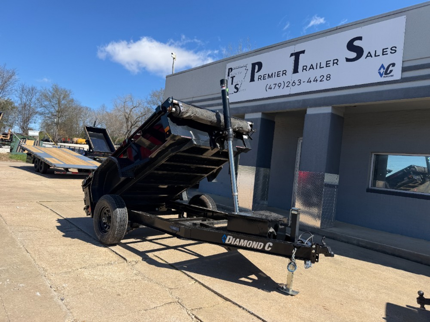 New 2025 Diamond C Trailers 6K GST 106 Package 8'X60" Dump Trailer