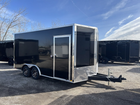 New 2026 Formula Trailers 8.5 X 16 FT ENCLOSED V-NOSE CARGO TRAILER RAMP DOOR 7 FT INTERIOR HEIGHT 7K GVWR