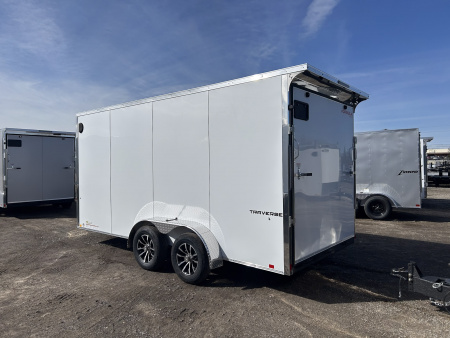 New 2026 Formula Trailers 7 X 16 FT TRAVERSE ENCLOSED CARGO TRAILER RAMP DOOR 7 FT INT HT