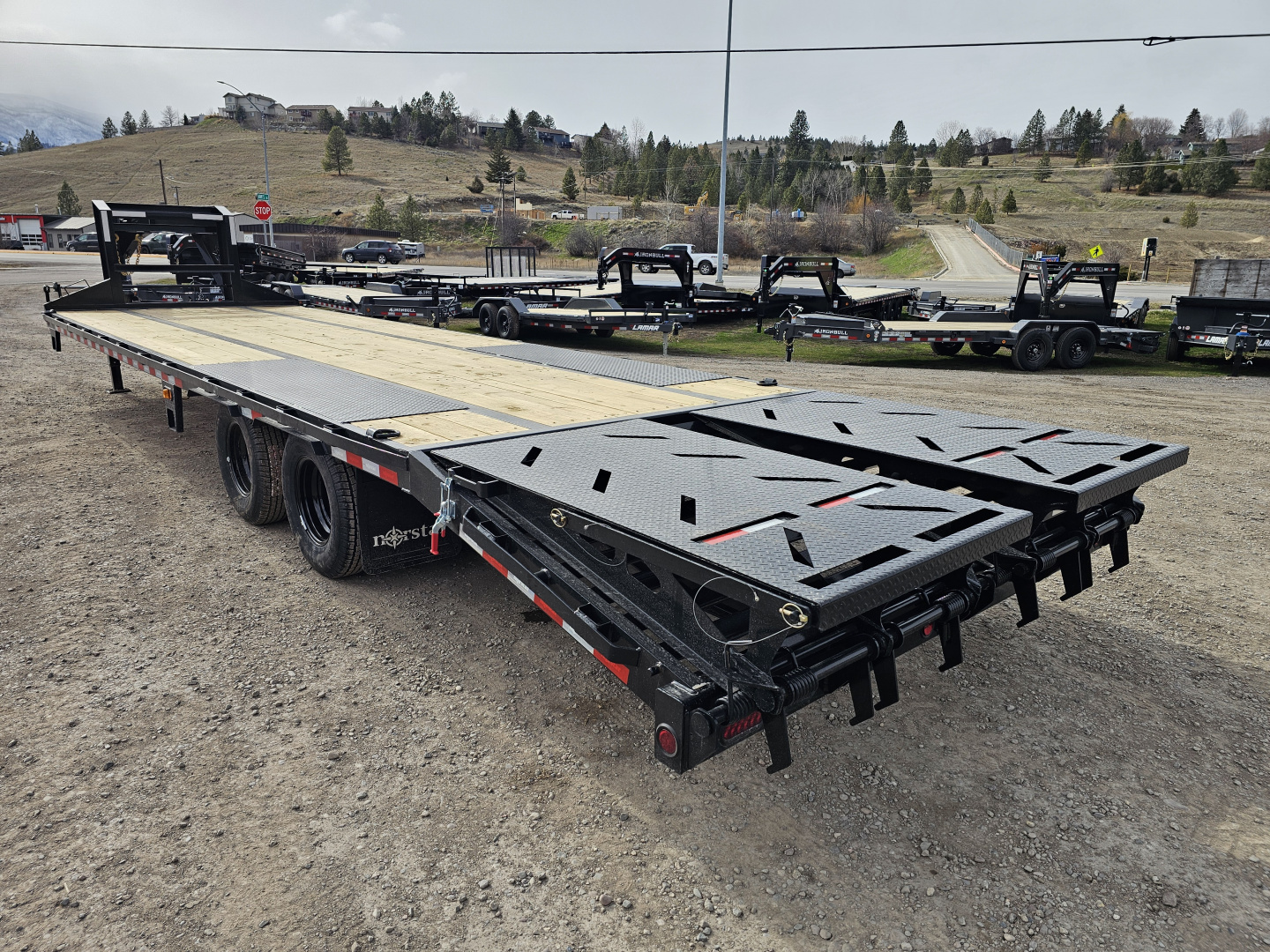 New 2026 Norstar 30' 22k Gooseneck Equipment Trailer