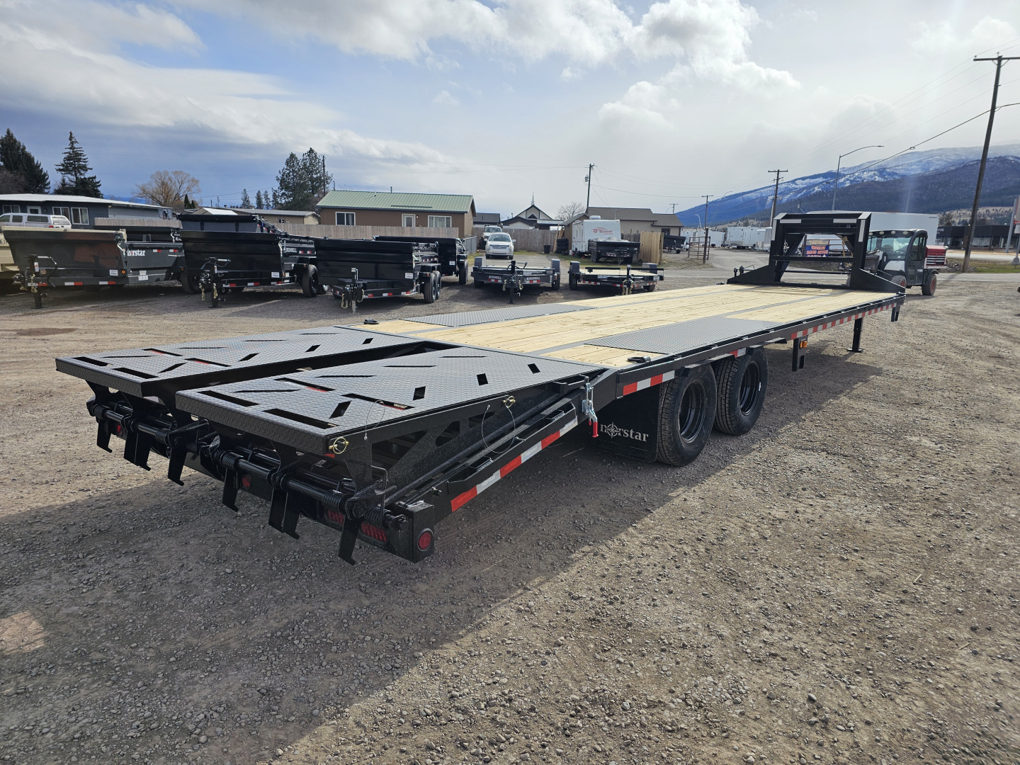 New 2026 Norstar 30' 22k Gooseneck Equipment Trailer