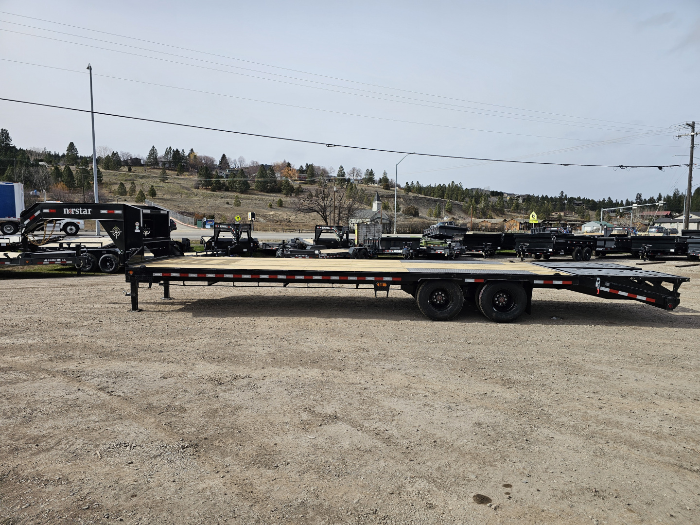 New 2026 Norstar 30' 22k Gooseneck Equipment Trailer