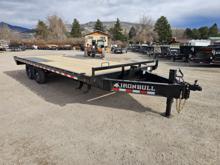 New 2026 Iron Bull 20' 14k Deckover Equipment Trailer