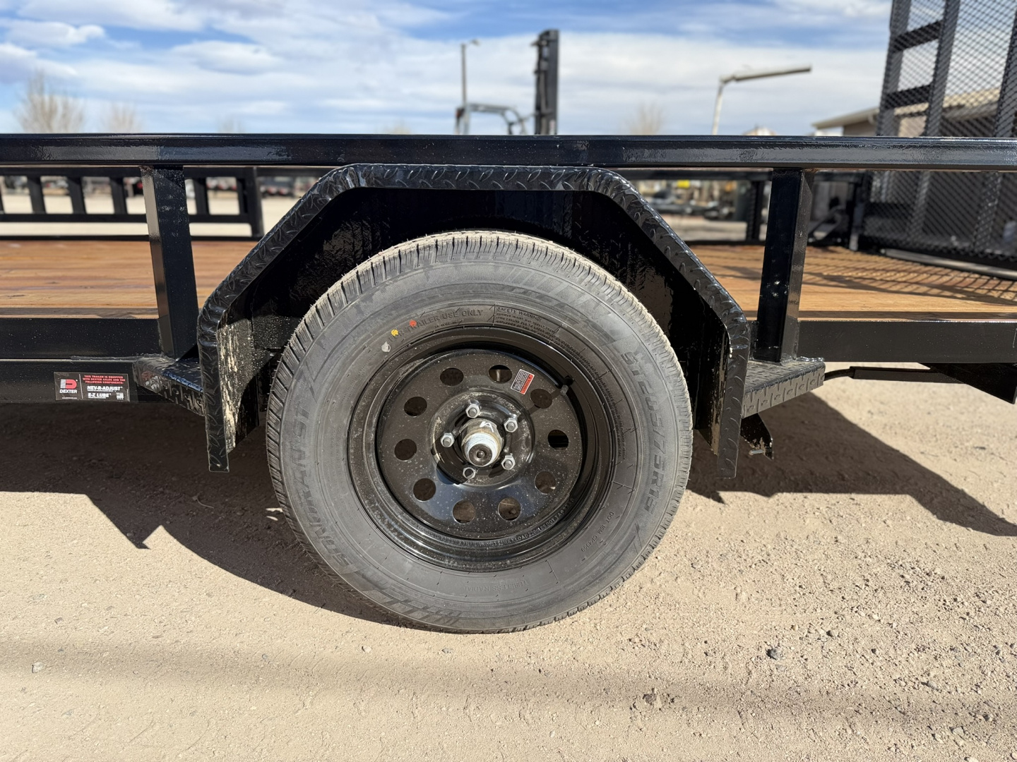 New 2026 Load Trail 7-14 Ramp Gate Utility W/ ATV Ramps 3K GVWR