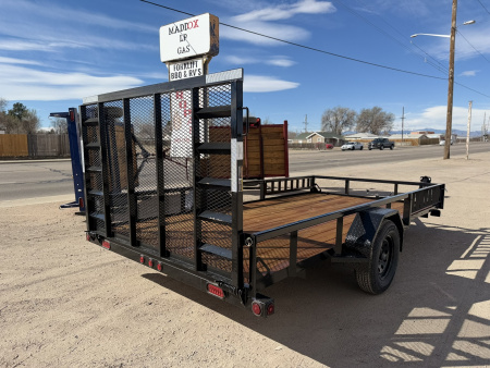 New 2026 Load Trail 7-14 Ramp Gate Utility W/ ATV Ramps 3K GVWR