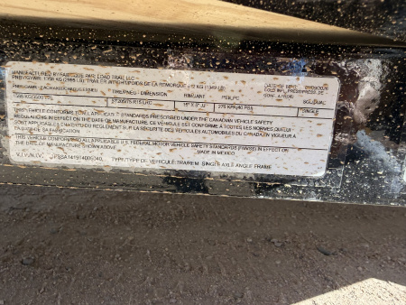 New 2026 Load Trail 7-14 Ramp Gate Utility W/ ATV Ramps 3K GVWR