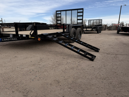 New 2026 Load Trail 7-14 Tandem Axle Ramp Gate utility 7K GVWR