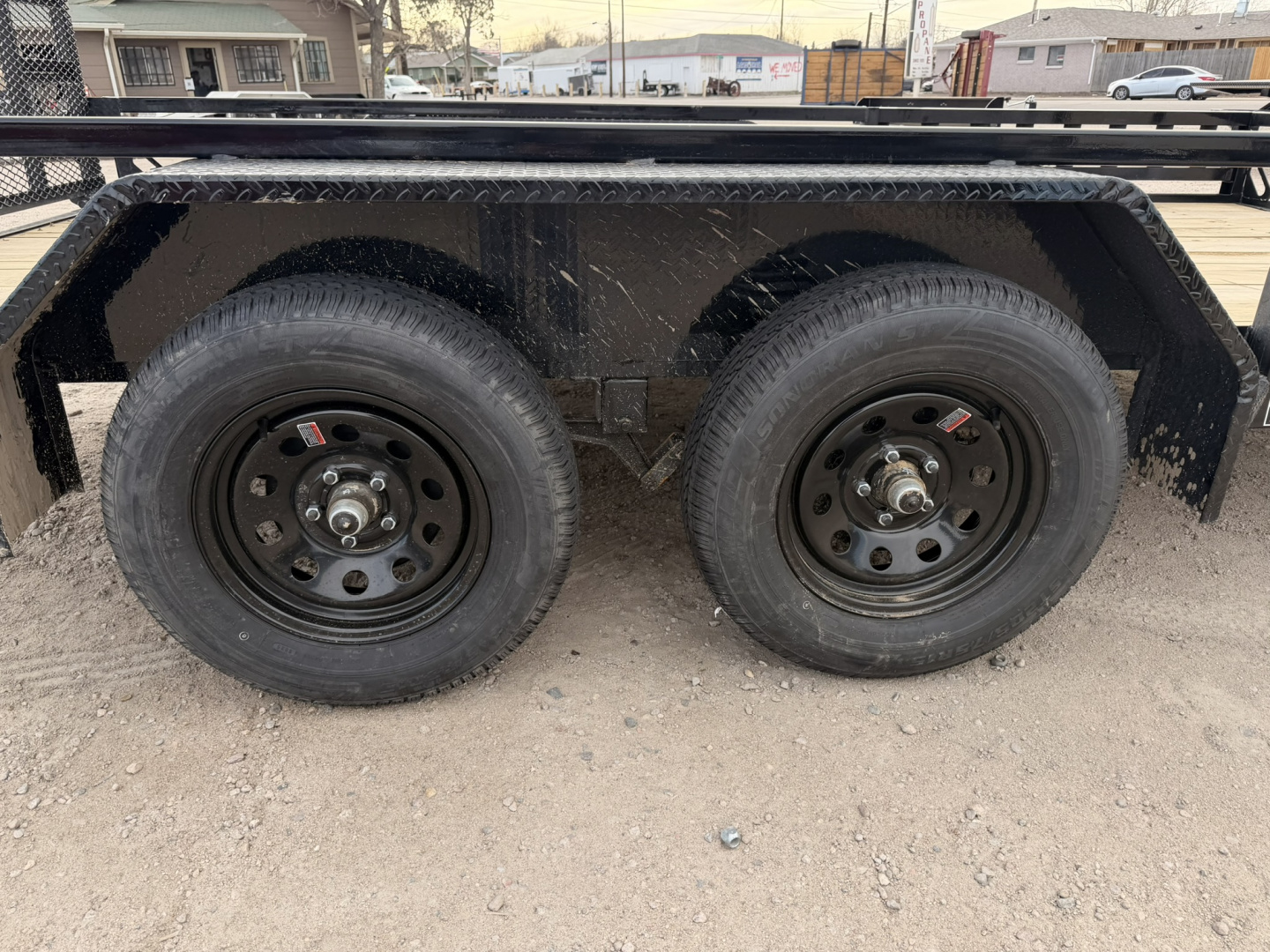 New 2026 Load Trail 7-14 Tandem Axle Ramp Gate utility 7K GVWR