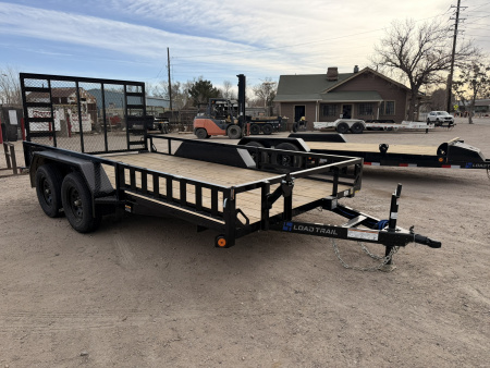 New 2026 Load Trail 7-14 Tandem Axle Ramp Gate utility 7K GVWR