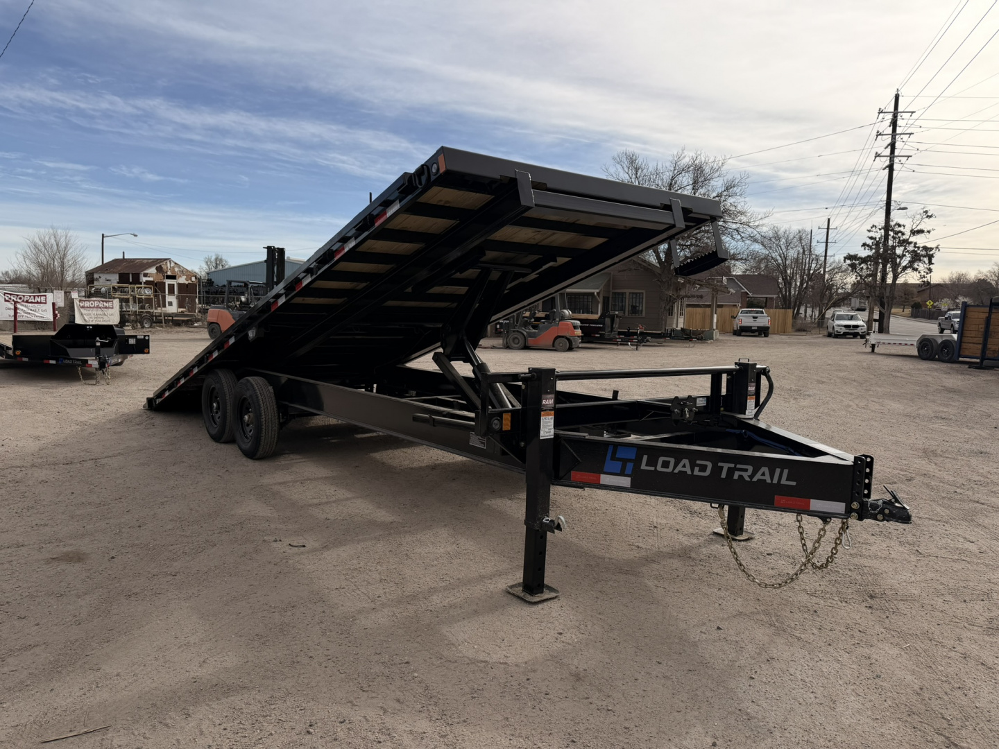 New 2026 Load Trail 8.5-24 Deckover Tilt Equipment Hauler 14k GVWR