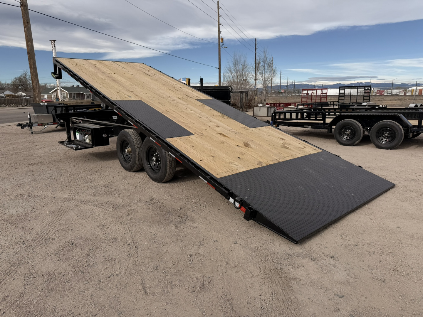 New 2026 Load Trail 8.5-24 Deckover Tilt Equipment Hauler 14k GVWR