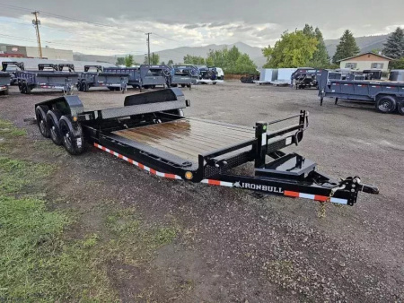 New 2026 Iron Bull 83x24 21k Tilt Deck Trailer