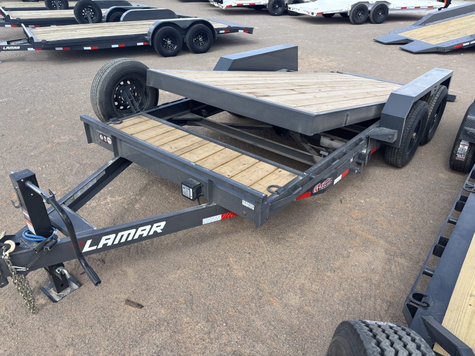 New 2026 Lamar Trailers 83" X 18' TD 14K EQUIPMENT TILT Tilt Trailer