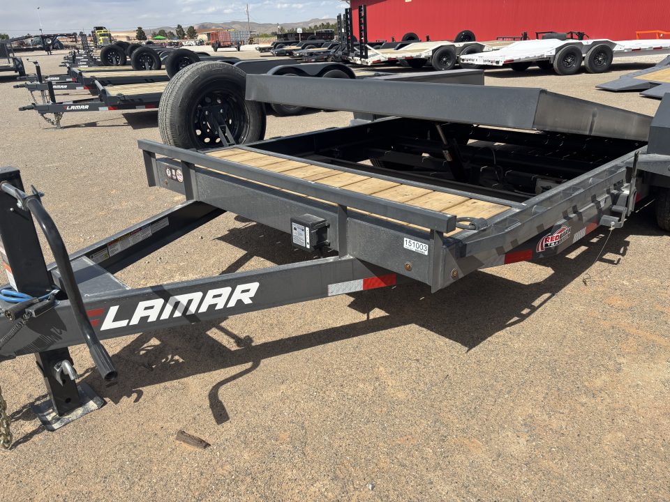 New 2026 Lamar Trailers 83" X 18' TD 14K EQUIPMENT TILT Tilt Trailer