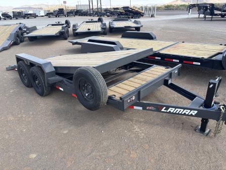 New 2026 Lamar Trailers 83" X 18' TD 14K EQUIPMENT TILT Tilt Trailer