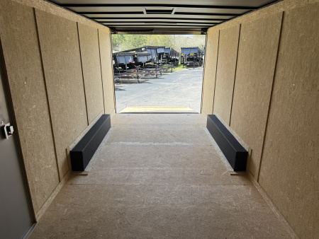 New TX8.5X20TA3 Texas Trailers Cargo / Enclosed Trailer w/ Ramp Door & 48" Side Door