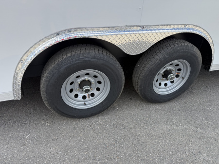 New TX8.5X20TA3 Texas Trailers Cargo / Enclosed Trailer w/ Ramp Door & 48" Side Door