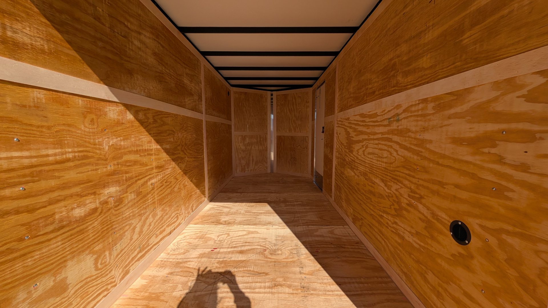 New 2026 Homesteader 6x14 Intrepid V-Nose Cargo Trailer w/ Barn Doors