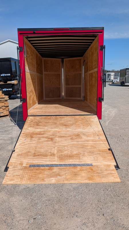 New 2026 Homesteader 7x16 Intrepid V-Nose Cargo Trailer w/ Ramp Door (84" Inside!!!)