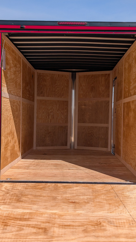 New 2026 Homesteader 7x16 Intrepid V-Nose Cargo Trailer w/ Ramp Door (84" Inside!!!)