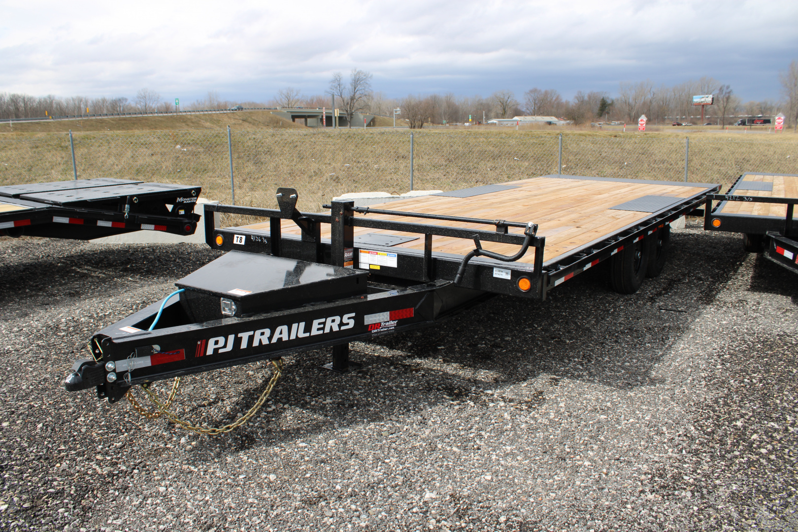 New 2026 PJ Trailers 22' T8 14K GVWR STOCK ID 52382 Tilt Trailer