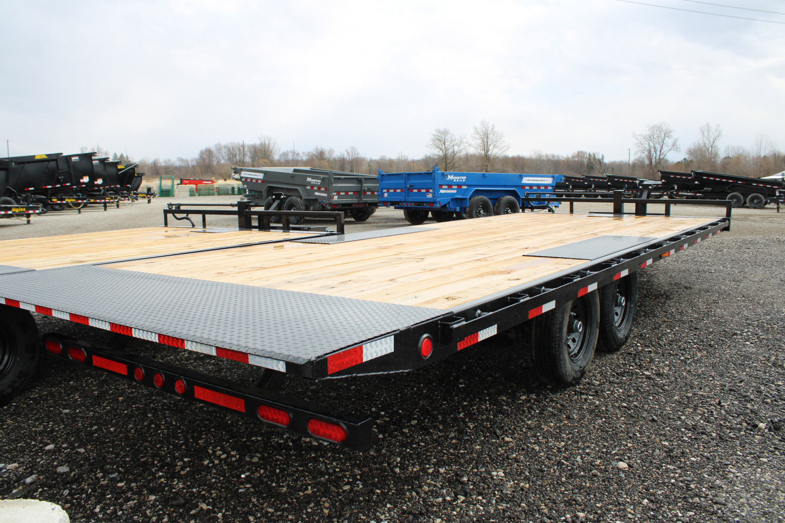 New 2026 PJ Trailers 22' T8 14K GVWR STOCK ID 52382 Tilt Trailer
