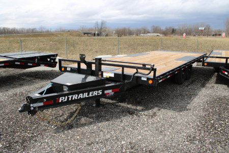 New 2026 PJ Trailers 22' T8 14K GVWR STOCK ID 52382 Tilt Trailer