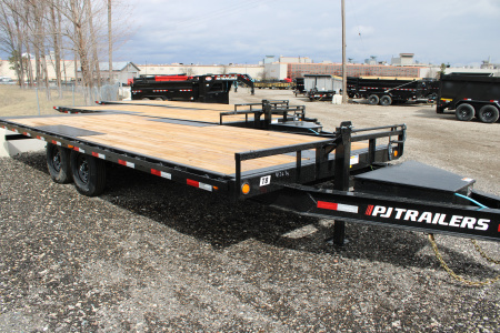 New 2026 PJ Trailers 22' T8 14K GVWR STOCK ID 52382 Tilt Trailer