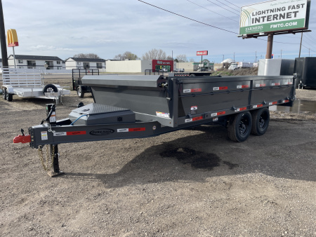 New 2026 Dura Haul 8X16 16K Deck Over Dump Trailer