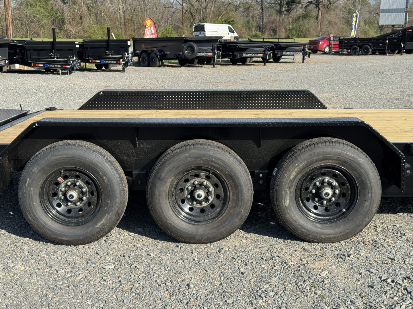 New 2026 Load Trail 83X24 CH Equipment Trailer W/MAX RAMPS, 10 PLY TIRES, DEMCO COUPLER, 21000 GVWR