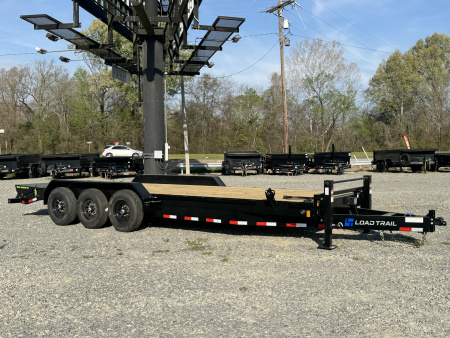 New 2026 Load Trail 83X24 CH Equipment Trailer W/MAX RAMPS, 10 PLY TIRES, DEMCO COUPLER, 21000 GVWR