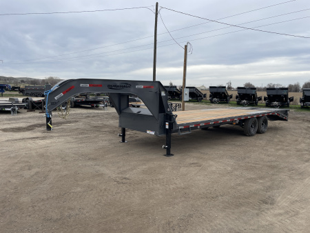 New 2026 Dura-Haul 8x20+5 16k Gooseneck Flatbed Trailer