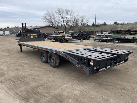 New 2026 Dura-Haul 8x20+5 16k Gooseneck Flatbed Trailer
