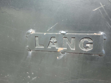 Used 2018 Lang 8' Snow Pusher Attachment