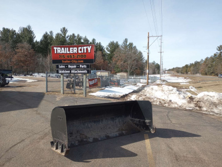 Used 2018 Lang 8' Snow Pusher Attachment