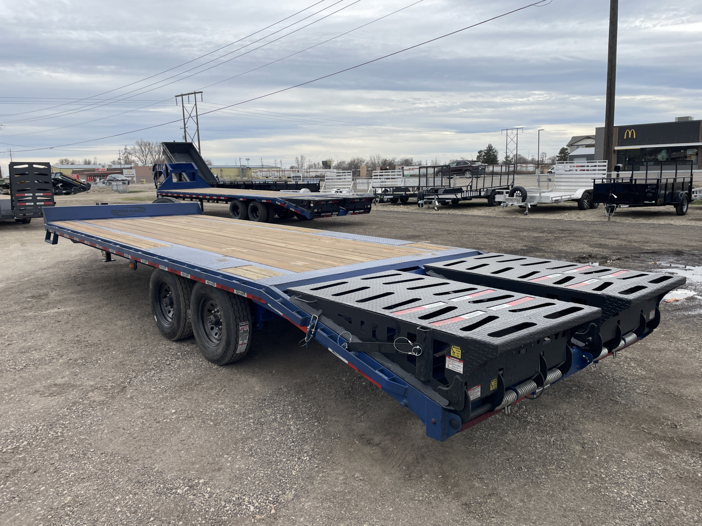 New 2026 Dura-Haul DECKOVER BP (102X20+5) 25' 2-8K Deckover Trailer