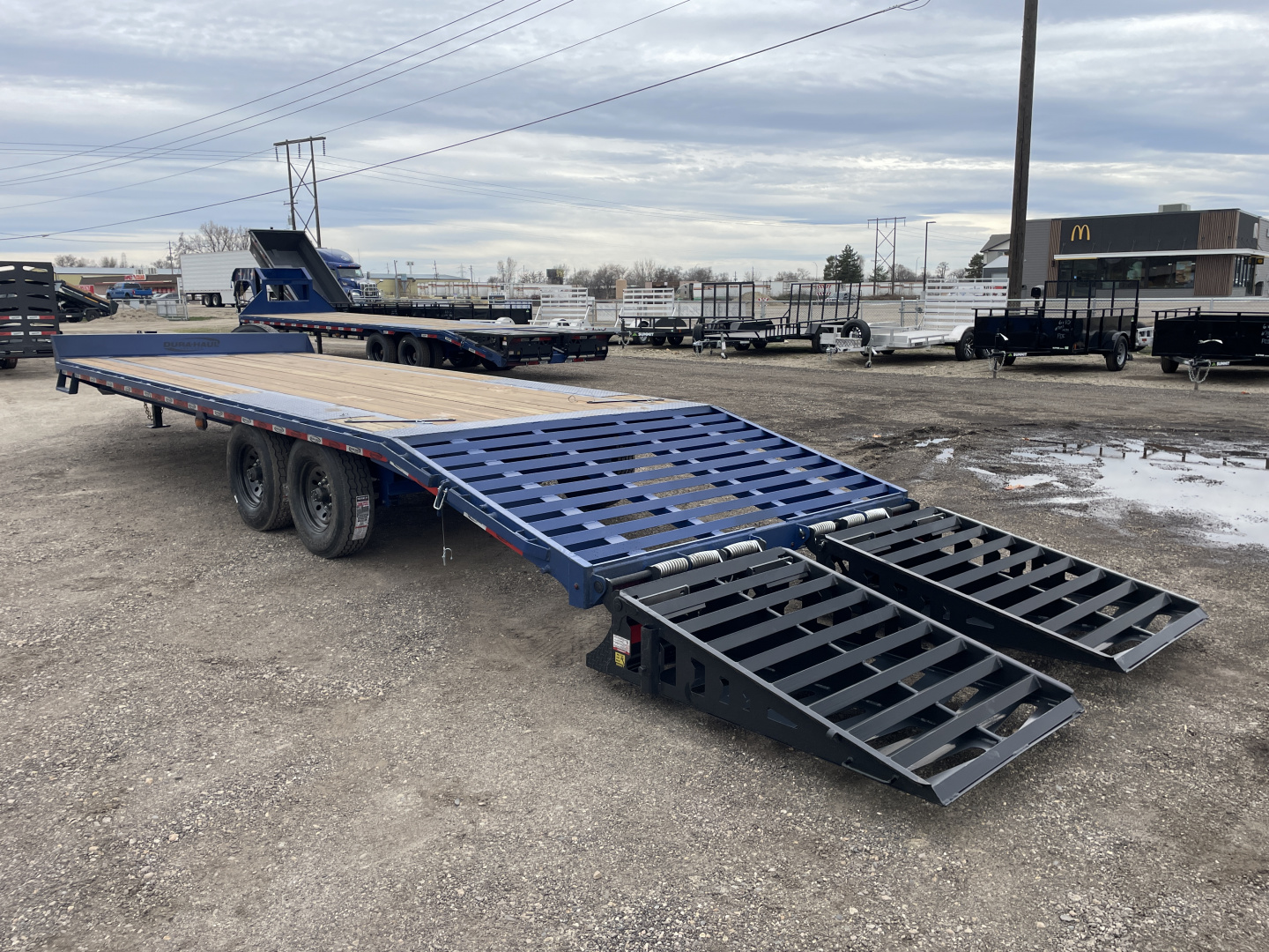 New 2026 Dura-Haul DECKOVER BP (102X20+5) 25' 2-8K Deckover Trailer