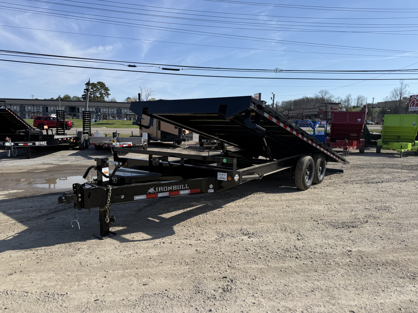 New 2026 Iron Bull TDP 102X22 DECK OVER TILT Equipment Trailer