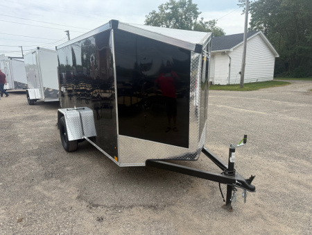 New 2026 5 x 10 Enclosed Stealth Trailer with Ramp