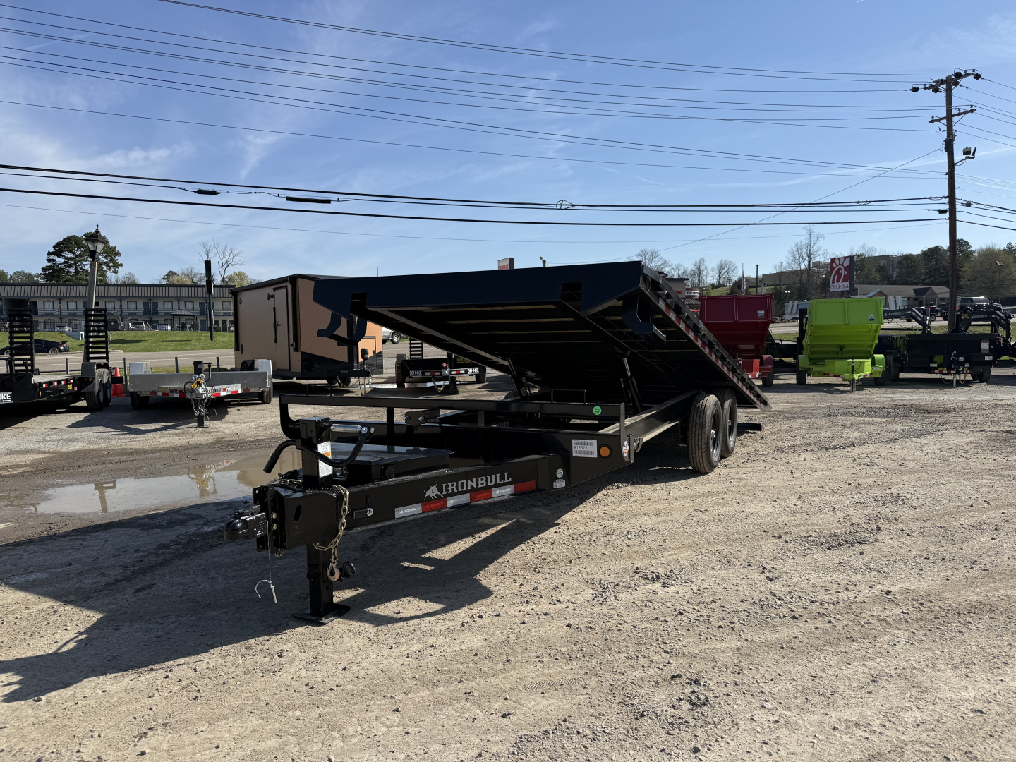 New 2026 Iron Bull TDP 102X24 DECK OVER TILT Equipment Trailer