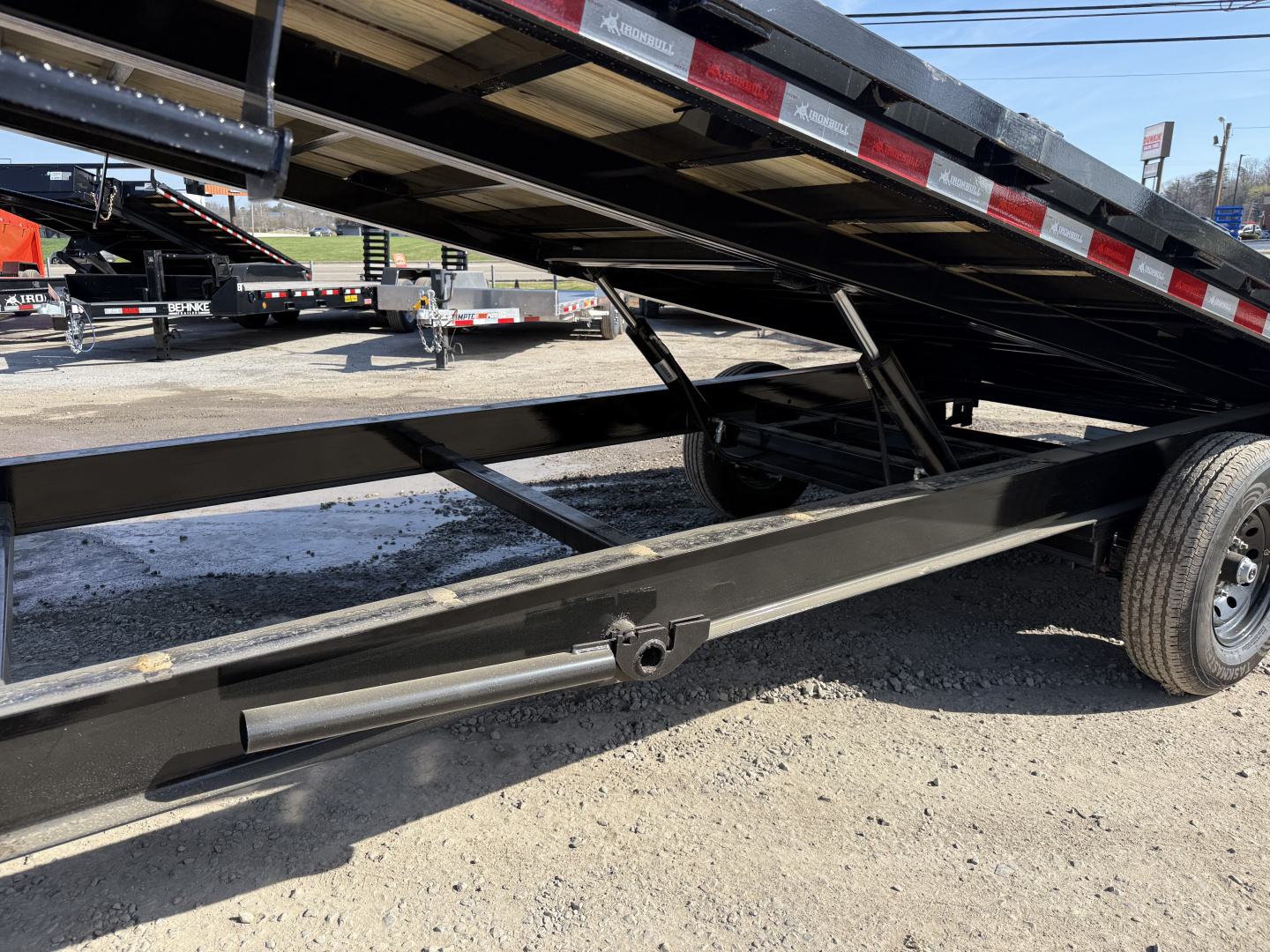 New 2026 Iron Bull TDP 102X24 DECK OVER TILT Equipment Trailer