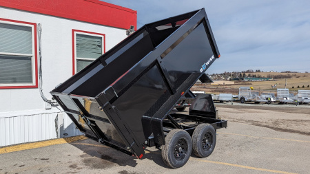 New 2026 BWISE 6x10 Lo Pro Dump w/ 44" High Sides