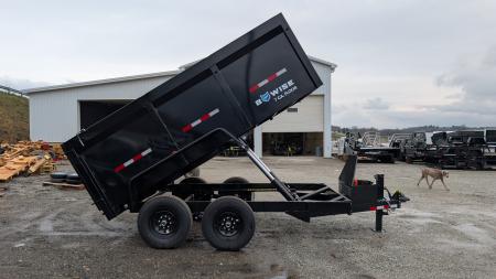 New 2026 BWise 6'9" x 12 Lo Pro Equipment Dump w/ 44" High Fixed Sides