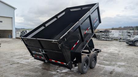 New 2026 BWise 6'9" x 12 Lo Pro Equipment Dump w/ 44" High Fixed Sides