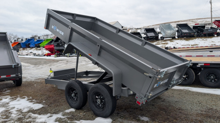 New 2026 BWise 6x12 Lo Pro Equipment Dump w/ Underbody Ramps