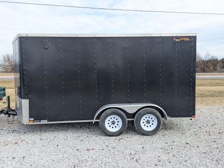 Used 2019 Doolittle Trailers 7x14 Cargo / Enclosed Trailer